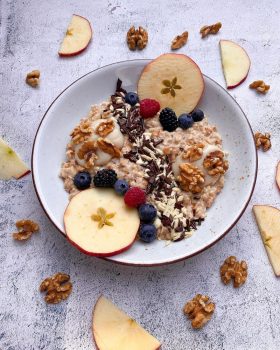 Apfel Porridge