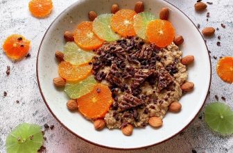 Clementine-Limette-Porridge