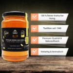 Griechischer Thymian Honig aus Kreta – Naturrein & unverfälscht – Tradition seit 1948 (450 g)
