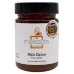 Griechischer Premium Honig Melissotis, naturrein & Unverfälscht – 450g, Traditionelle Imkerei in 3. Generation – Pinienhonig