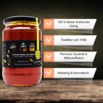 Griechischer Thymian Honig aus Kreta – Naturrein & unverfälscht – Tradition seit 1948 (950 g)