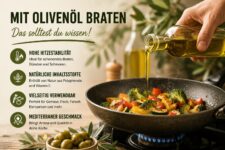 Kann man mit Olivenöl braten? Das solltest du wissen!