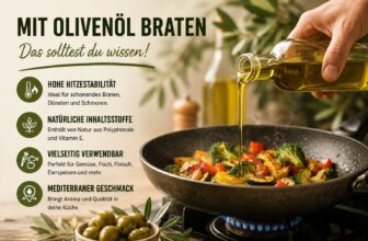 Kann man mit Olivenöl braten? Das solltest du wissen!