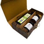 Cretalèa Bio Olivenöl 1 Liter Flasche + 2x Melissotis Honig Geschmack nach Wahl