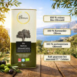 Elance Bio Olivenöl Extra Nativ 5L Kreta Koroneiki kaltgepresst Premium