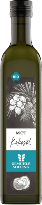 BIO MCT-Öl aus Bio-Kokosöl 3 x 500 ml