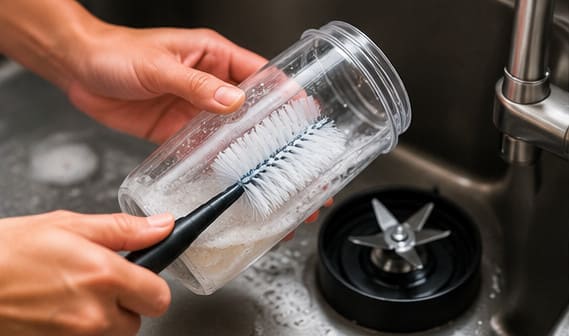 Smoothiemaker reinigen
