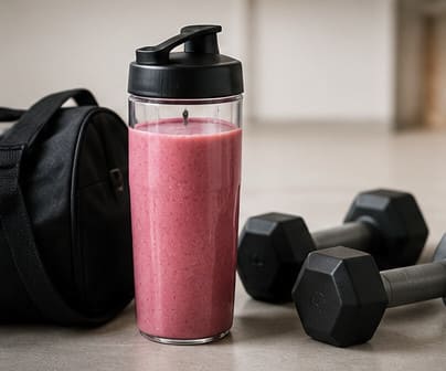 Proteinshake und Smoothie
