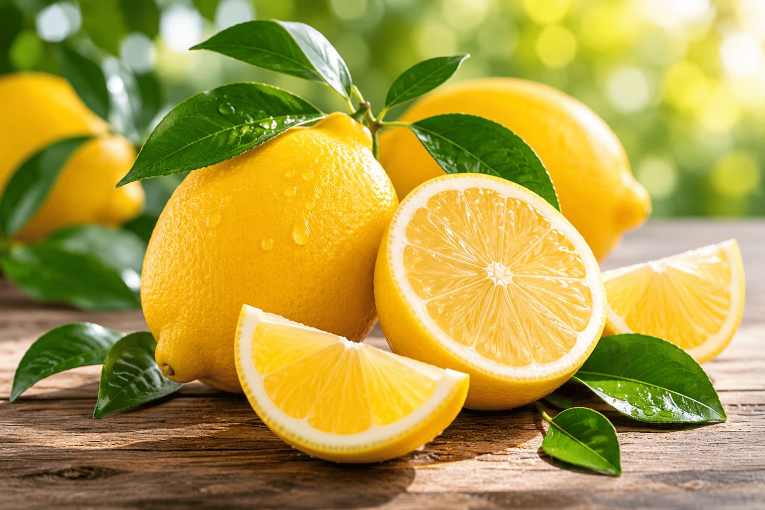 Omega 3 Algenöl Zitrone mit frischen Zitronen