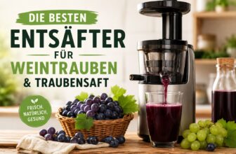 Die besten Entsafter für Weintrauben & Traubensaft