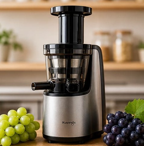 Slow Juicer für Traubensaft