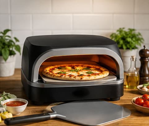 Elektrischer Pizzaofen für Zuhause