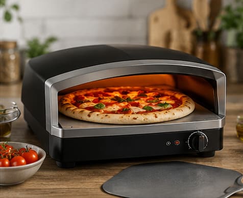 Pizzaofen elektrisch für die Küche