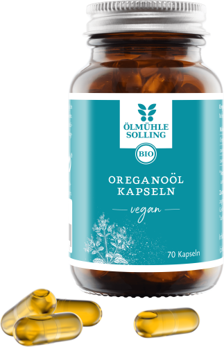 Bio Oreganoöl Kapseln – 70 vegane Kapseln