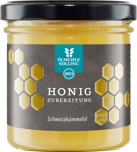 Bio Honigzubereitung mit Schwarzkümmelöl