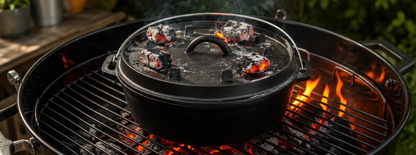 Dutch Oven auf dem Grill