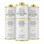Kavalaria Bio Olivenöl Extra Nativ – 3 × 500 ml Vorteilspaket – Hoher Polyphenolgehalt