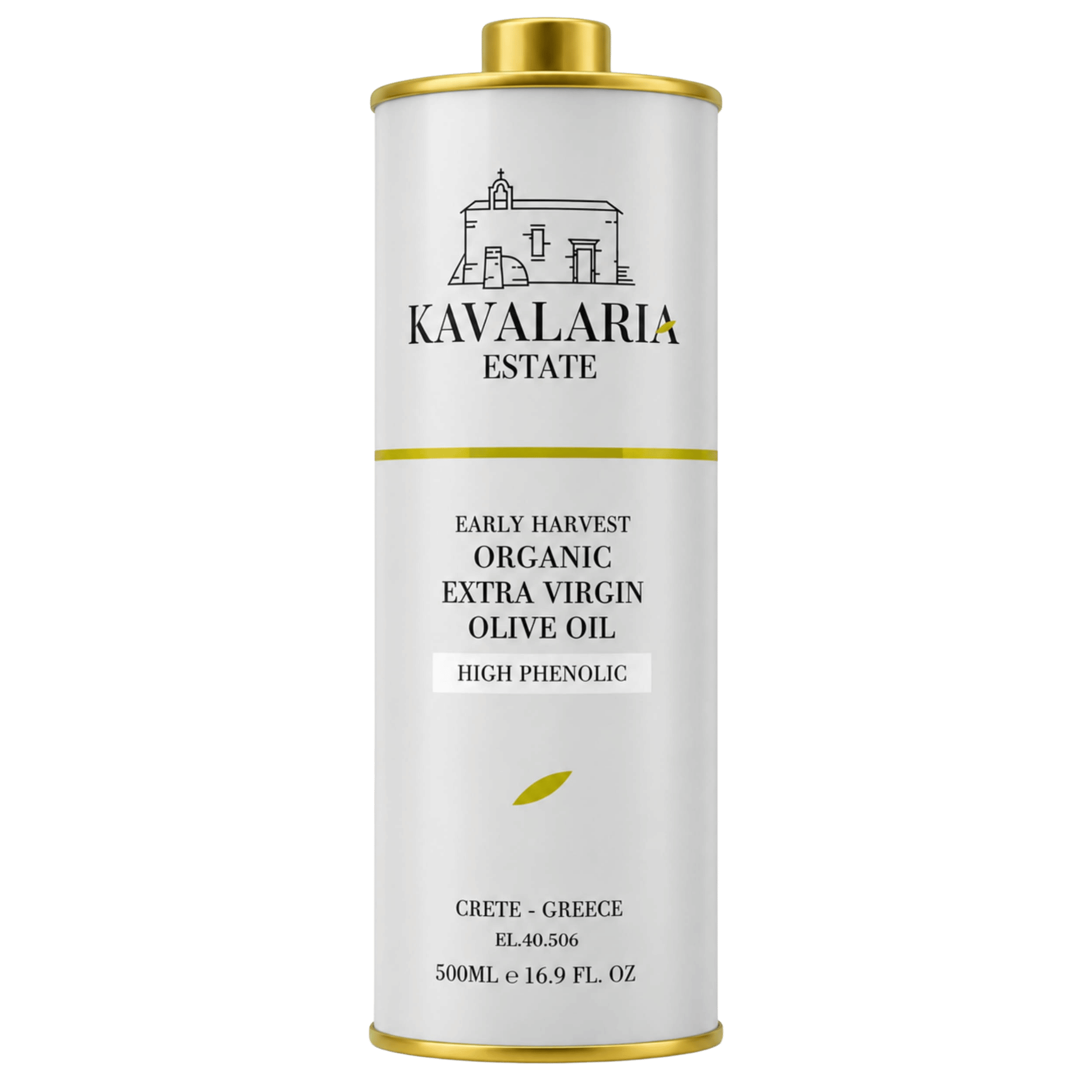Kavalaria Estate Bio Olivenöl Extra Nativ 500 ml
