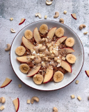 Schoko-Nuss-Porridge