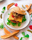 Vegetarischer Burger